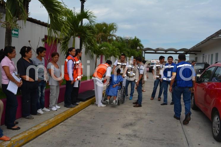 Hospital de Tlapacoyan será la sede del macro simulacro en el aniversario de protección civil.