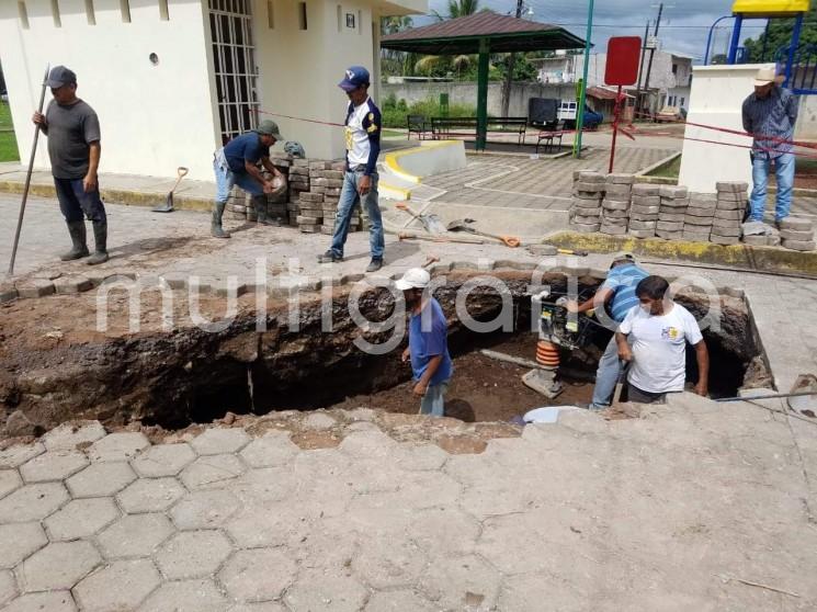 Lluvias han afectado líneas de drenaje pluvial y sanitario.

