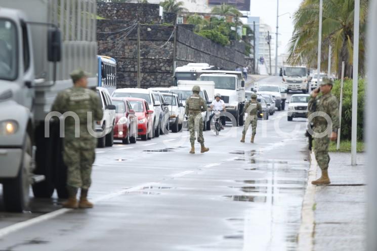 Detonaciones cerca de la cabecera municipal de Boca del Río, provocaron una intensa movilización de elementos de MARINA y SSP.