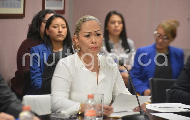 En cumplimiento a la legislación, recibe la Comisión Permanente de Derechos Humanos y Atención a Grupos Vulnerables a la titular de la CEDH, Namiko Matzumoto Benítez.