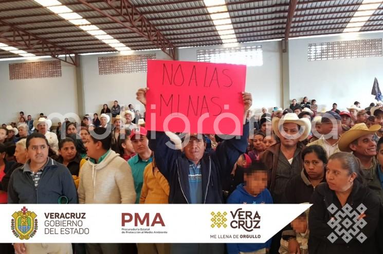 Ernesto Cuevas, Subprocurador Estatal de Protección al Medio Ambiente, refrendó el compromiso que el Gobernador del Estado de Veracruz, Ing. Cuitláhuac García Jiménez, hizo de no dejar a transnacionales hacer de Veracruz un cementerio desértico