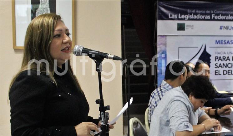 En el Congreso del estado de Veracruz, se llevó a cabo, este viernes, el foro público y mesas de trabajo para crear la Ley General para Prevenir, Sancionar y Erradicar el Delito de Feminicidio, presentado por el Grupo Legislativo de Acción Nacional de la LXIV Legislatura del Honorable Congreso de la Unión, así como diversos legisladores locales de la entidad.