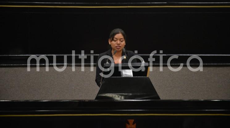 La  diputada Elizabeth Cervantes de la Cruz, integrante del Grupo Legislativo de Morena en el Congreso de Veracruz, propuso en tribuna que el presupuesto para apoyar el fomento al deporte y participación de deportistas veracruzanos en competencias, no se reduzca del ejercido en el periodo anterior y tenga un incremento progresivo.