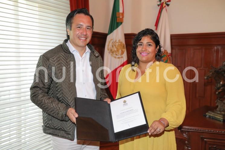 Junto con la presentación de un Plan de Fortalecimiento de la Comisión Estatal de Búsqueda de Veracruz (CEB), el gobernador Cuitláhuac García Jiménez nombró a Brenda Cerón Chagoya como encargada de Despacho de este organismo. 