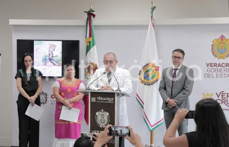  Las Secretarías de Turismo y Cultura (SECTUR) y de Salud (SS) presentaron el XVI Congreso Nacional de Mastología y la XIII Reunión Internacional a realizarse en esta ciudad capital del 7 al 10 de agosto, con el fin de que nuevamente se realicen congresos nacionales e internacionales en Veracruz, en coordinación con el gobierno del estado.