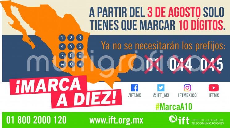 Todos los números telefónicos en el país, ya sean fijos o móviles, tendrán 10 dígitos, por lo que será más sencillo realizar las llamadas, a partir de este 3 de agosto.