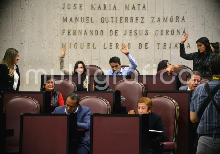 El Pleno de la LXV Legislatura aprobó la iniciativa, presentada el pasado 6 de junio por el diputado Ricardo Arturo Serna Barajas, con lo que amplían las atribuciones a los municipios para promover y proteger los derechos indígenas, impulsando su desarrollo de manera equitativa y sustentable y, sobre todo, evitando toda forma de discriminación. 