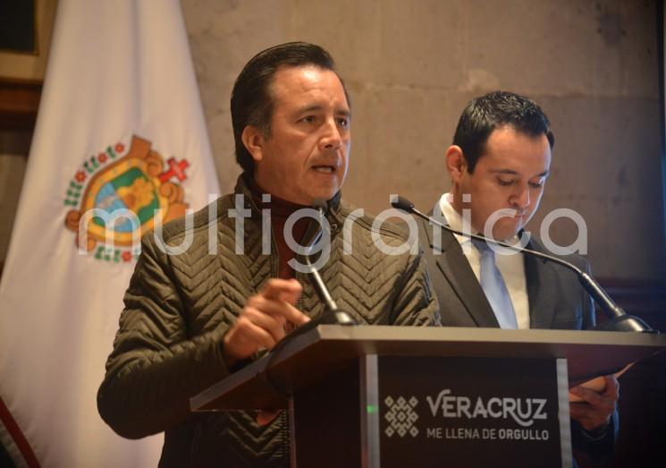 Con corte al mes de noviembre, la Federación confirma que la estrategia de seguridad implementada en Veracruz ha dado resultados, afirmó el gobernador Cuitláhuac García Jiménez.  