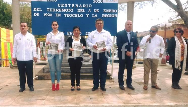 El día de hoy se llevó a cabo la conmemoración  del Centenario del Terremoto del 3 de Enero de 1920 en Teocelo, para ello, el H. Ayuntamiento realizó una serie de actividades con la cuales se recordó esta importante fecha para la población  Teocelana y de la Región.