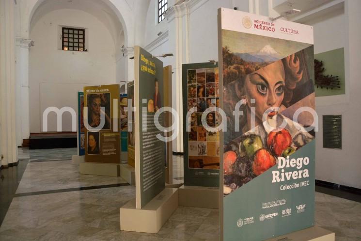 El Instituto Veracruzano de la Cultura (IVEC) presenta la galería móvil Diego Rivera. Artista universal en el Ex Convento Betlehemica Centro Cultural de la ciudad de Veracruz, a partir de este 19 de marzo. 