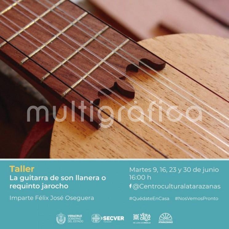 Presenta IVEC el taller virtual <em>La guitarra de son llanera o requinto jarocho</em>.