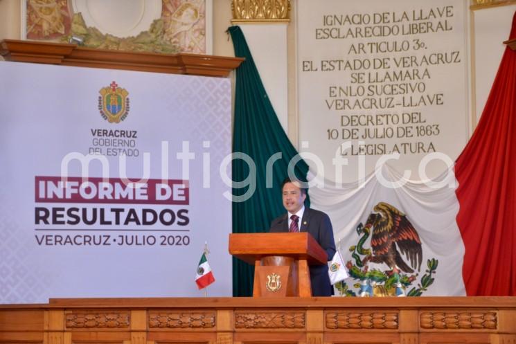 Este lunes, el Gobernador Cuitláhuac García Jiménez presentó su Informe de Resultados Julio 2020, donde detalló acciones y obras realizadas año y medio de asumir el cargo. 