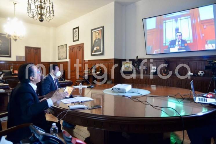 El Gobernador Cuitláhuac García y el titular de SEFIPLAN, en videoconferencia con el Secretario de Hacienda Federal, Arturo Herrera, informaron que de $41,881 mdp que había de deuda pública en noviembre del 2018, al llegar la nueva administración estatal, se tiene  proyectado disminuirla por un monto de 2,009 mdp para dejarla en $39,872 mdp en noviembre del 2024. 