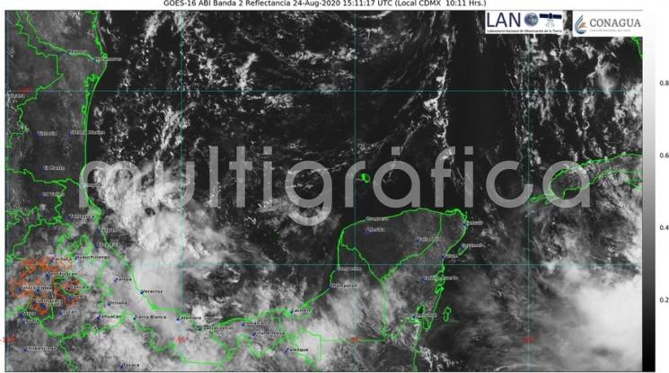 Probabilidad de lluvias fuertes a muy fuertes; Viento del Norte con posibles rachas hasta de 65 km/h en la costa; Sigamos extremando las precauciones.