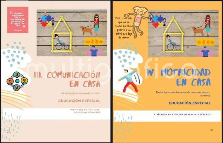 Como parte de las acciones correspondientes al ciclo escolar Veracruz Educando a Distancia 2020-2021, la SEV, mediante la Dirección de Educación Especial, trabaja estrechamente con docentes, estudiantes y madres y padres de familia impulsando el aprendizaje desde casa, con apego en el programa Serie radiofónica diferentes pero iguales de la SEP..  

