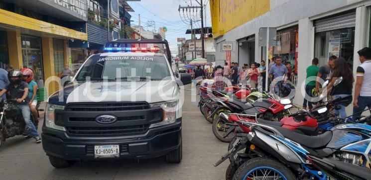 Activan operativos por parte de la policía municipal de Tlapacoyan en coordinación con fuerzas del orden para evitar hechos delictivos.
