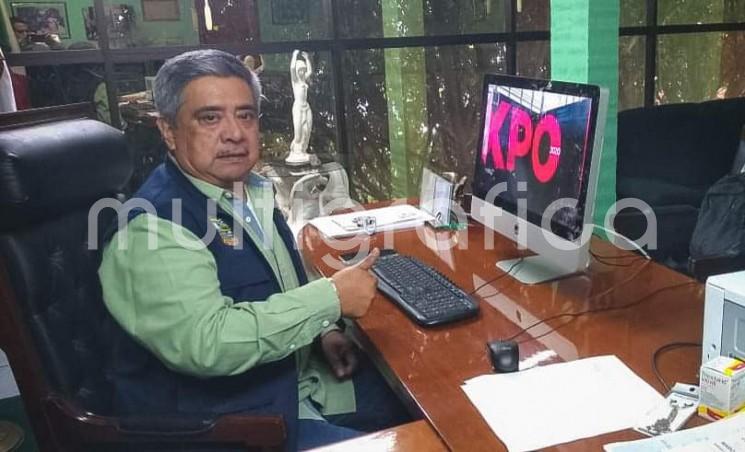 El alcalde de Teocelo, Mario Chama Díaz, se mantiene activo participando en diversas reuniones virtuales para beneficio de su municipio, entre ellas la Expo Energía Veracruz 2020, donde se compartieron varias paneles y conferencias.  