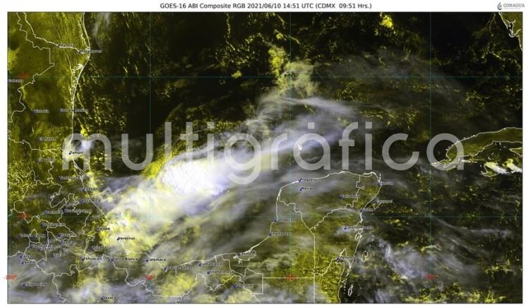 PC emite Aviso Especial por Temporal Lluvioso. Lluvias y tormentas fuertes. Precaución ante probabilidad de crecida de ríos y arroyos de respuesta rápida, deslaves, derrumbes y deslizamientos e inundaciones de tipo pluvial.

