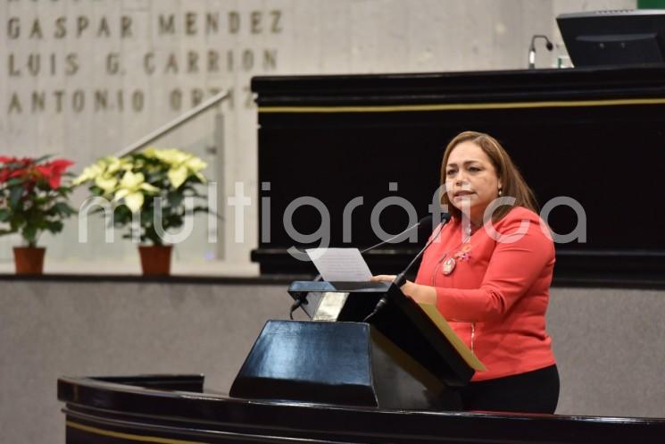 La diputada Verónica Pulido Herrera se pronunció en tribuna en el Día Internacional para la Eliminación de la Violencia contra las Mujeres, con los propósitos de visibilizar este fenómeno, llamar la atención y hacer conciencia de la estigmatización de las víctimas y la necesidad de generar políticas públicas para erradicar este flagelo.

