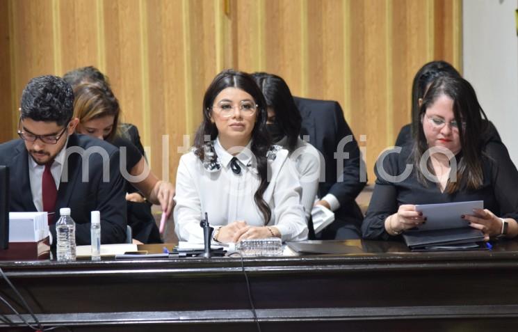 La titular de la Secretaría de Trabajo, Previsión Social y Productividad (STPSP), Dorheny García Cayetano, compareció ante la LXVI Legislatura.