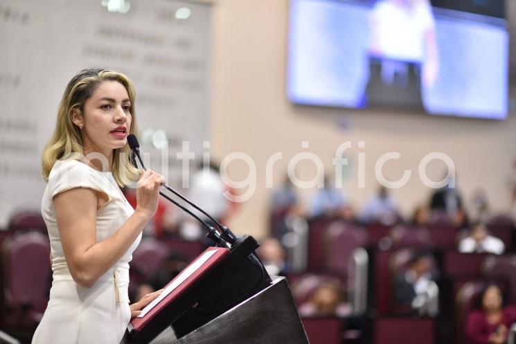 La diputada Maribel Ramírez Topete, solicitó desde tribuna a las autoridades municipales que entrarán en funciones el 1 de enero, a que etiqueten presupuesto para instaurar Institutos Municipales de las Mujeres. 