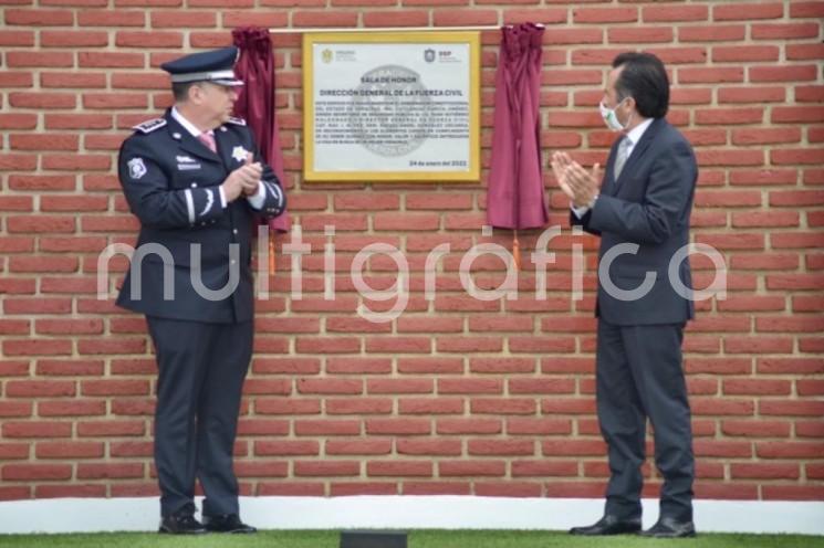 En memoria de los elementos caídos, la Secretaría de Seguridad Pública (SSP) creó una Sala de Honor en las instalaciones de la Dirección General de la Fuerza Civil, la cual fue inaugurada este día por el gobernador Cuitláhuac García Jiménez.