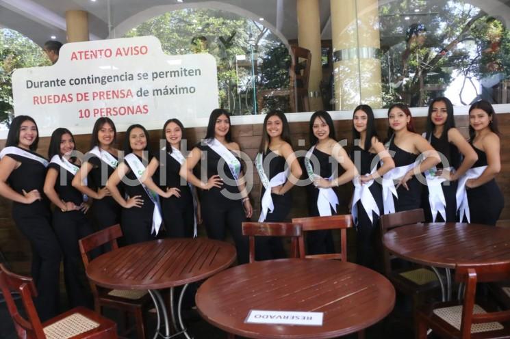 Este martes fueron presentadas las 12 aspirantes a reinar durante las fiestas patronales de Jilotepec 2022 que se realizarán del 10 al 20 de agosto en esa localidad.