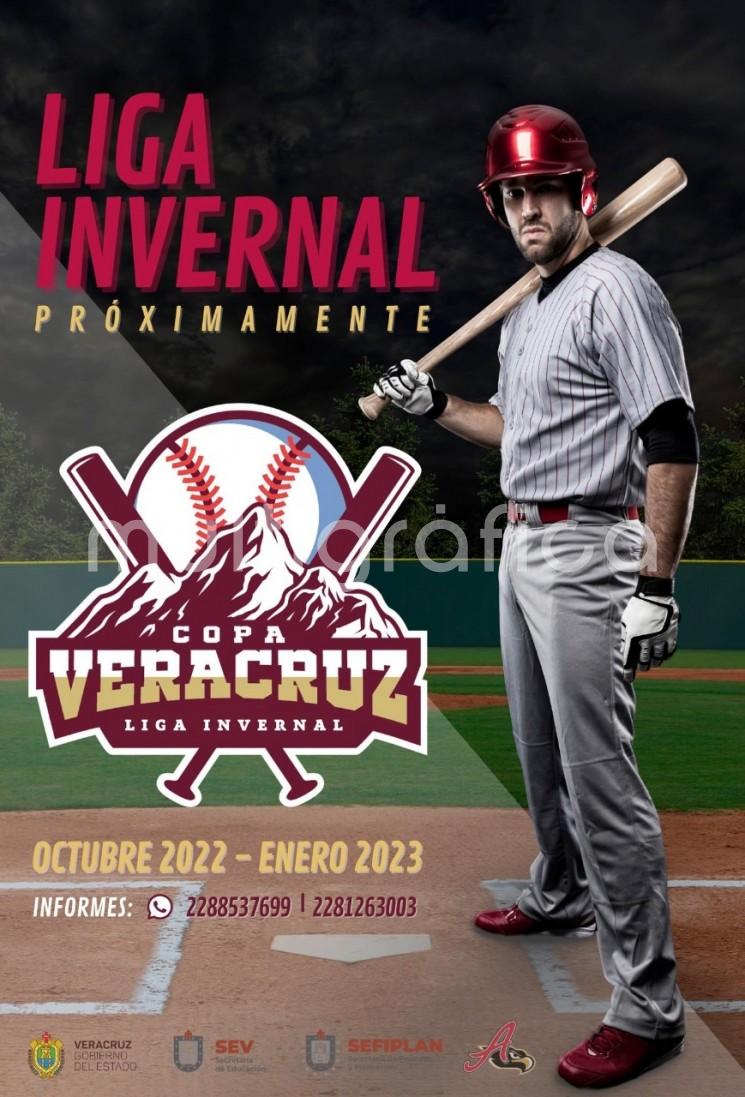  La tradición del béisbol continúa en Veracruz; debido al éxito de la Copa estatal celebrada en marzo y abril, llegará la Liga Invernal a partir del 22 de octubre con 16 equipos en cuatro sedes. 