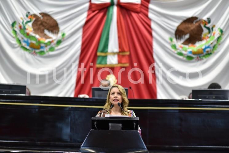 La diputada Maribel Ramírez Topete presentó ante el Pleno una Iniciativa que tiene como finalidad promover los principios de igualdad salarial y no discriminación laboral, para que las mujeres y los hombres perciban misma remuneración por trabajo similar o de igual valor.