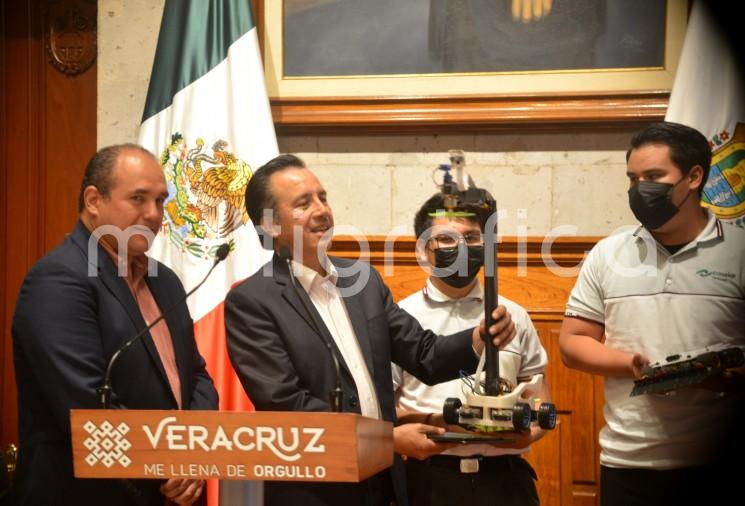 En conferencia del Gobernador, se anunció el Tercer Torneo Nacional de Robótica CONALEP que será en la Capital el 14 y 15 de diciembre. 