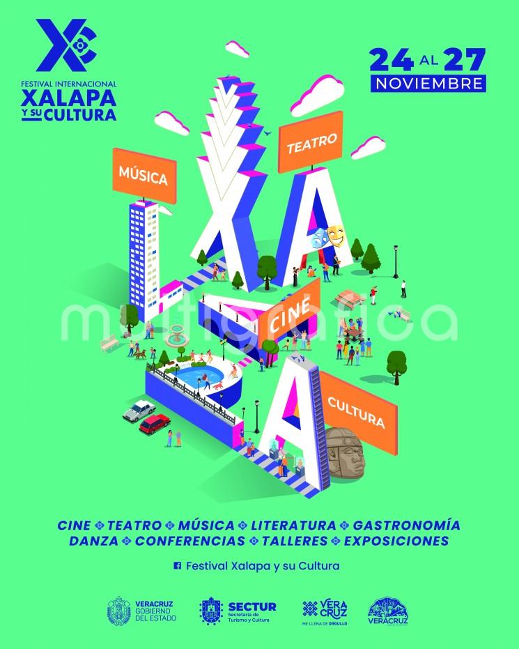 Del 24 al 27 de Noviembre, Festival Internacional Xalapa y su Cultura. 