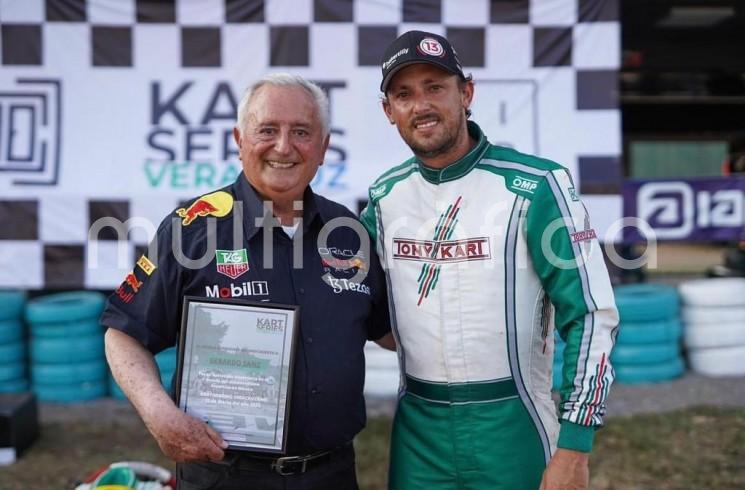 Emocionante inicio de temporada se vivió en la reinauguración del Kartodromo de Veracruz, en donde se brindó un emotivo homenaje al legendario piloto veracruzano y multicampeón nacional, Gerardo Sanz Canal.