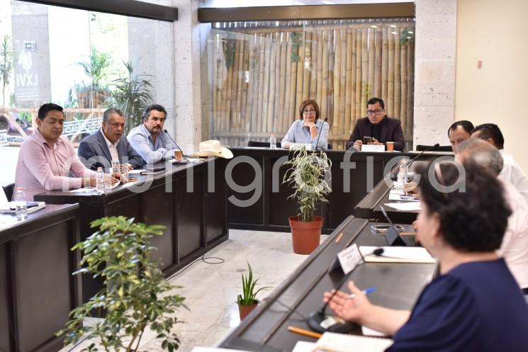 La presidenta de la Mesa Directiva de la LXVI Legislatura del estado, diputada Margarita Corro Mendoza, y el presidente de la Comisión Permanente de Desarrollo Agropecuario, Rural y Forestal, diputado José Magdaleno Rosales Torres, en seguimiento a las demandas de productores de aguacate, celebraron una reunión con personal de autoridades del estado y la federación. 