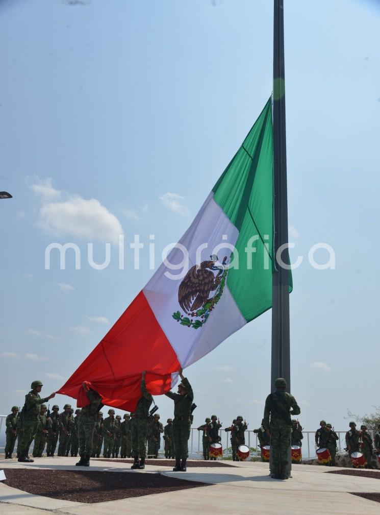 Conmemoran el 176 aniversario de la Batalla de Cerro Gordo. 