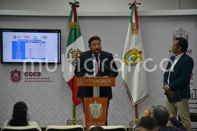 En un ejercicio de transparencia sobre el uso y aplicación de los recursos, el gobernador Cuitláhuac García Jiménez y el procurador estatal de Protección al Medio Ambiente, Sergio Rodríguez Cortés, informaron que de mayo de 2022 a marzo del presente el Aquarium del Puerto de Veracruz registró una afluencia de 709 mil 759 visitantes. 