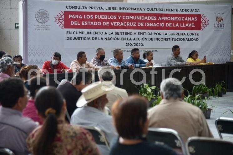 El Congreso del Estado de Veracruz realizó los foros de consulta pública previa, libre, informada y culturalmente adecuada con autoridades de 68 comunidades de pueblos afromexicanos, como parte del cumplimiento con las sentencias de la Suprema Corte de Justicia de la Nación (SCJN), en relación con las acciones de inconstitucionalidad 210/2020 y 241/2020 y sus acumuladas.