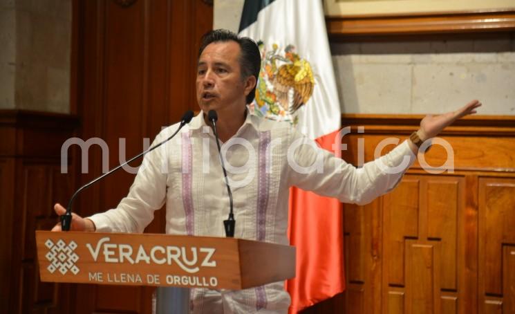 En conferencia de prensa este lunes, el gobernador Cuitláhuac García Jiménez externó el respaldo de su gobierno a la nueva titular de Gobernación,  Luisa María Alcalde Luján.