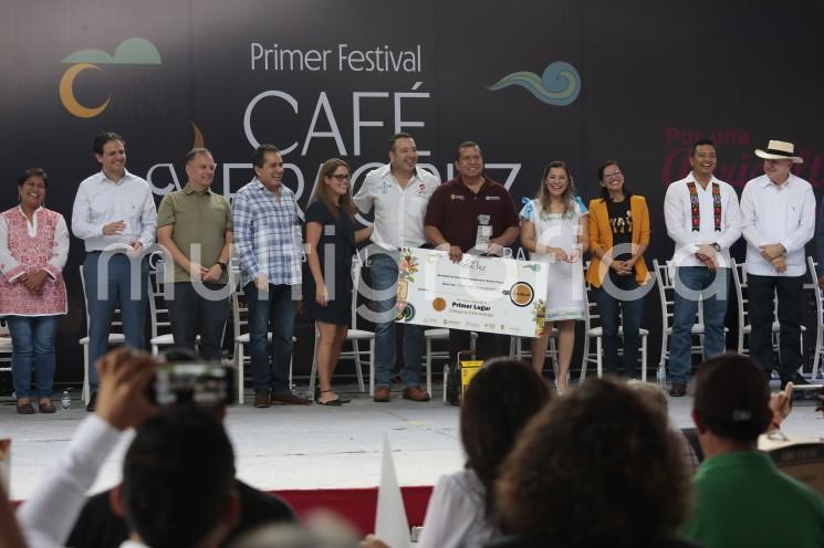 Se llevó a cabo la  ceremonia de clausura del primer festival Café Veracruz.