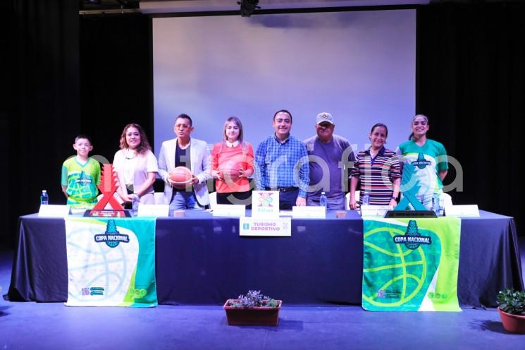 Con la participación de 100 equipos y 200 partidos programados, del 21 al 23 de julio se desarrollará en la ciudad la Copa Nacional de Baloncesto Xalapa 2023, evento con que el municipio consolida su estrategia de promoción del turismo deportivo.