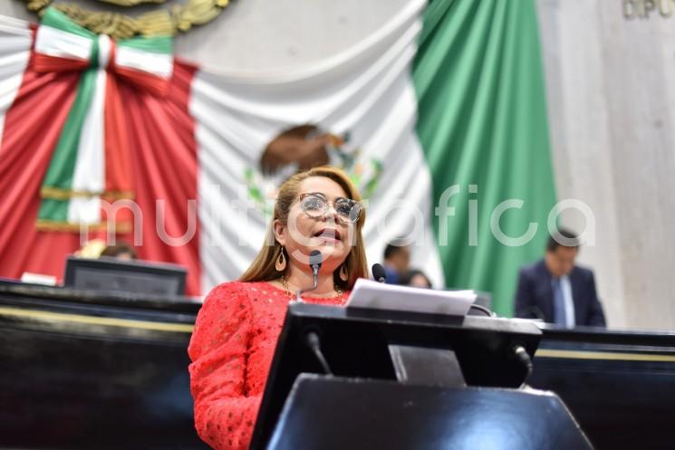 La diputada Citlali Medellín Careaga se pronunció contra el acoso laboral.