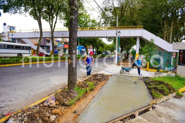 Este sábado se iniciará la demolición del puente peatonal que se ubica en la avenida Xalapa, cerca de la Facultad de Economía, Geografía y Estadística de la Universidad Veracruzana (UV), por lo que se cerrará a la circulación vehicular esta vialidad.