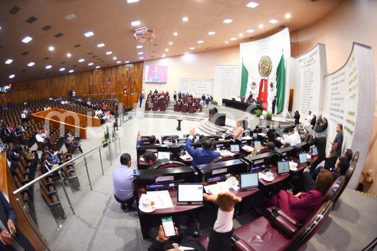 El Pleno de la LXVI Legislatura del estado aprobó el Acuerdo de la Junta de Coordinación Política (Jucopo) por el cual se modifica la integración de diversas comisiones legislativas, debido a la nueva conformación de la Mesa Directiva para el Tercer Año de Labores y por petición del Grupo Legislativo del Partido Acción Nacional.