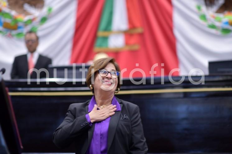 Presenta legisladora informe de labores de la Diputación Permanente  Expone Margarita Corro Mendoza las principales acciones del órgano Legislativo.