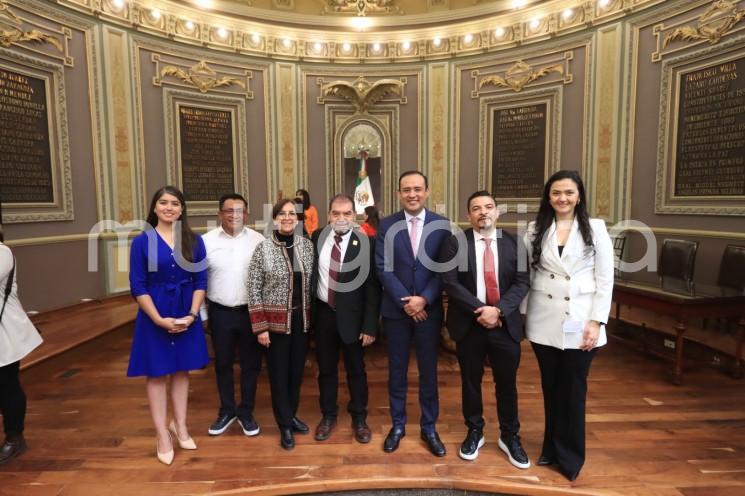 El presidente de la Junta de Coordinación Política de la LXVI Legislatura del estado de Veracruz, diputado Juan Javier Gómez Cazarín, asistió al primer Encuentro Nacional de Unidades para la Igualdad de Género de los Poderes Legislativos, que se celebró en la sede del Congreso del Estado de Puebla.