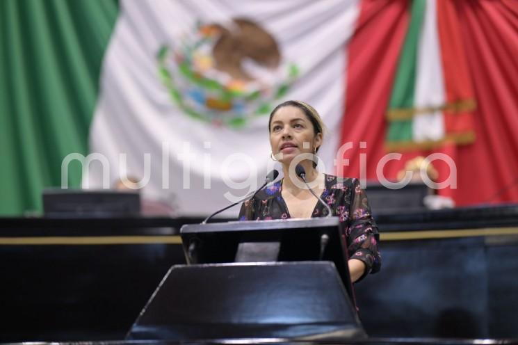 La diputada Maribel Ramírez Topete presentó ante el Pleno la iniciativa que reforma diversas disposiciones del Código Electoral del estado de Veracruz que busca combatir algunas prácticas contrarias a la ley en la que servidores públicos son coaccionados o utilizados para fines políticos.