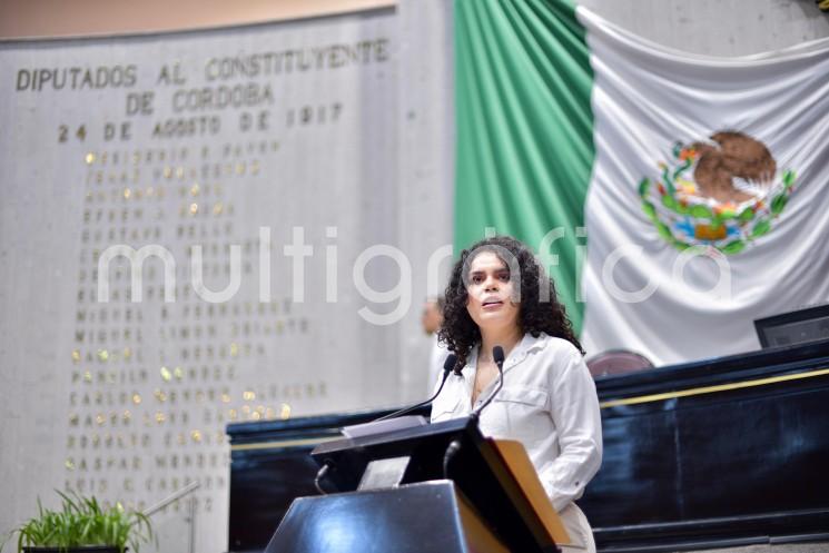 Mediante un Anteproyecto de Punto de Acuerdo, la diputada Itzel Yescas Valdivia propuso que en el Muro de Honor del Recinto Oficial de Sesiones del Palacio Legislativo se inscriba con letras doradas la leyenda 2024 Año del Bicentenario del Poder Legislativo.