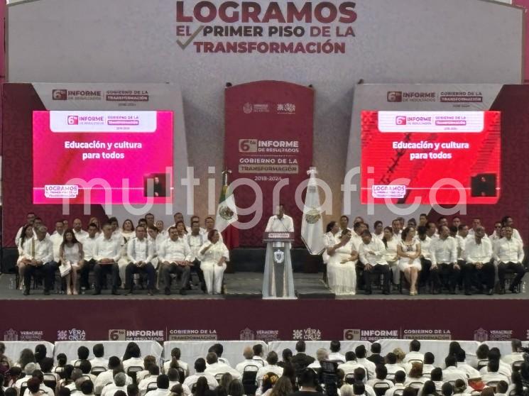 A casi seis años de haber triunfado por primera vez en Veracruz y en la República Mexicana, el movimiento de la Cuarta Transformación ha logrado cumplir el compromiso asumido con los veracruzanos de acabar con los malos gobiernos, combatir la corrupción y llevar justicia al pueblo, celebró el gobernador Cuitláhuac García Jiménez. 