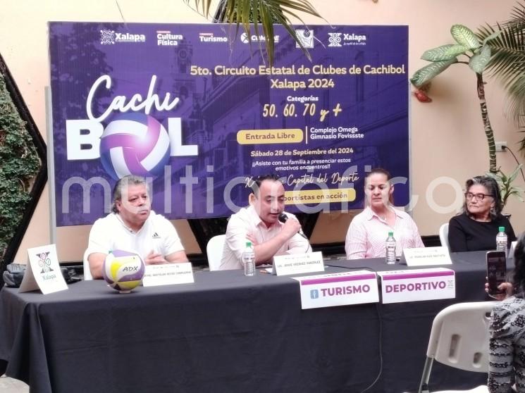 Como una estrategia del Ayuntamiento para fomentar el turismo deportivo, Xalapa será sede del 5to. Circuito Estatal de Clubes de Cachibol Xalapa 2024, que se realizará el próximo sábado 28 de septiembre en el Gimnasio del Fovissste y el Complejo Omega.