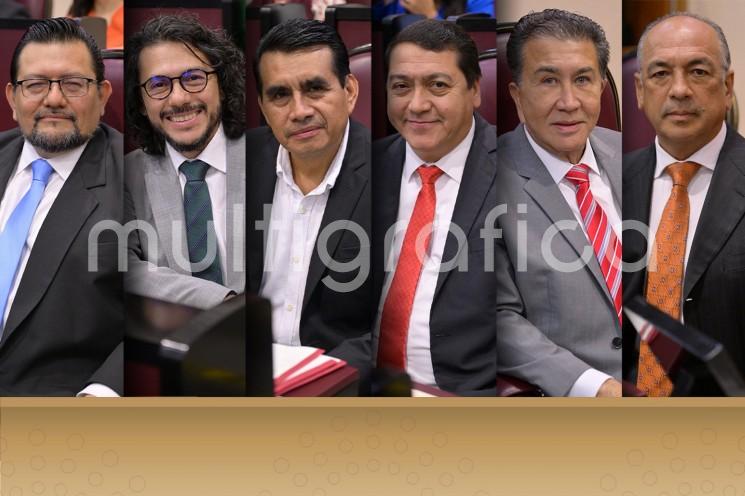  Los coordinadores de los cuatro grupos legislativos y los diputados que no forman bancada en el Congreso del Estado de Veracruz presentaron, durante la Primera Sesión Ordinaria del Primer Año de Ejercicio Constitucional, las líneas generales de su propuesta legislativa y ofrecieron diálogo y debate, a fin de fortalecer el marco legal del estado y mejorar la vida de las y los veracruzanos. 