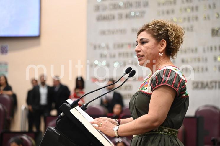 La diputada Miriam García Guzmán presentó ante al Pleno un Anteproyecto con Punto de Acuerdo por el que propone la creación de una Comisión Especial que atendería lo relativo al Fomento, Promoción y Protección de la Vainilla.